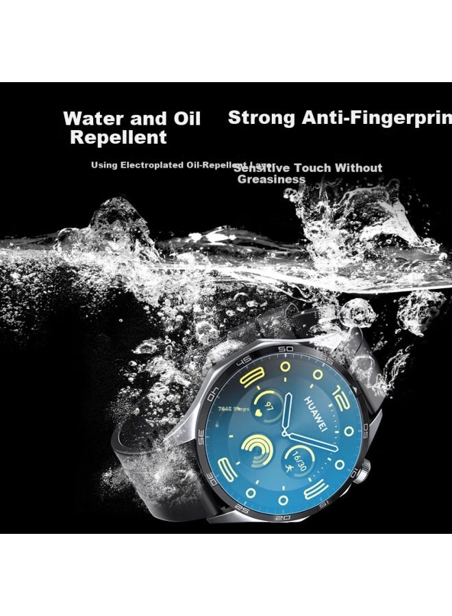 Langling Suitable For Huawei Watch Gt3 Pro Protective Film Huawei Watch Gt3 Pro/2 Pro Watch Tempered Film High Definition Full Coverage Anti-drop Scratch-resistant Light Fingerprint 46mm - Image 3