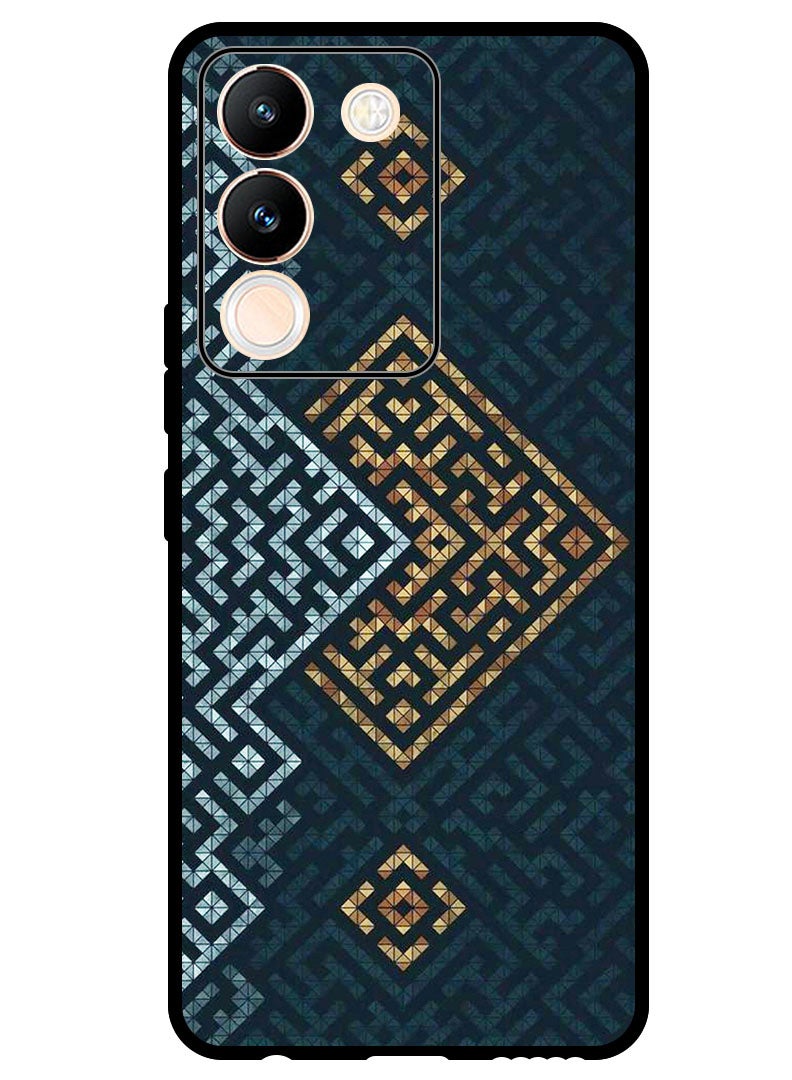 Theodor Protective Case Anti Scratch Shock Proof Bumper Cover For Vivo V29e Maze art - Image 1