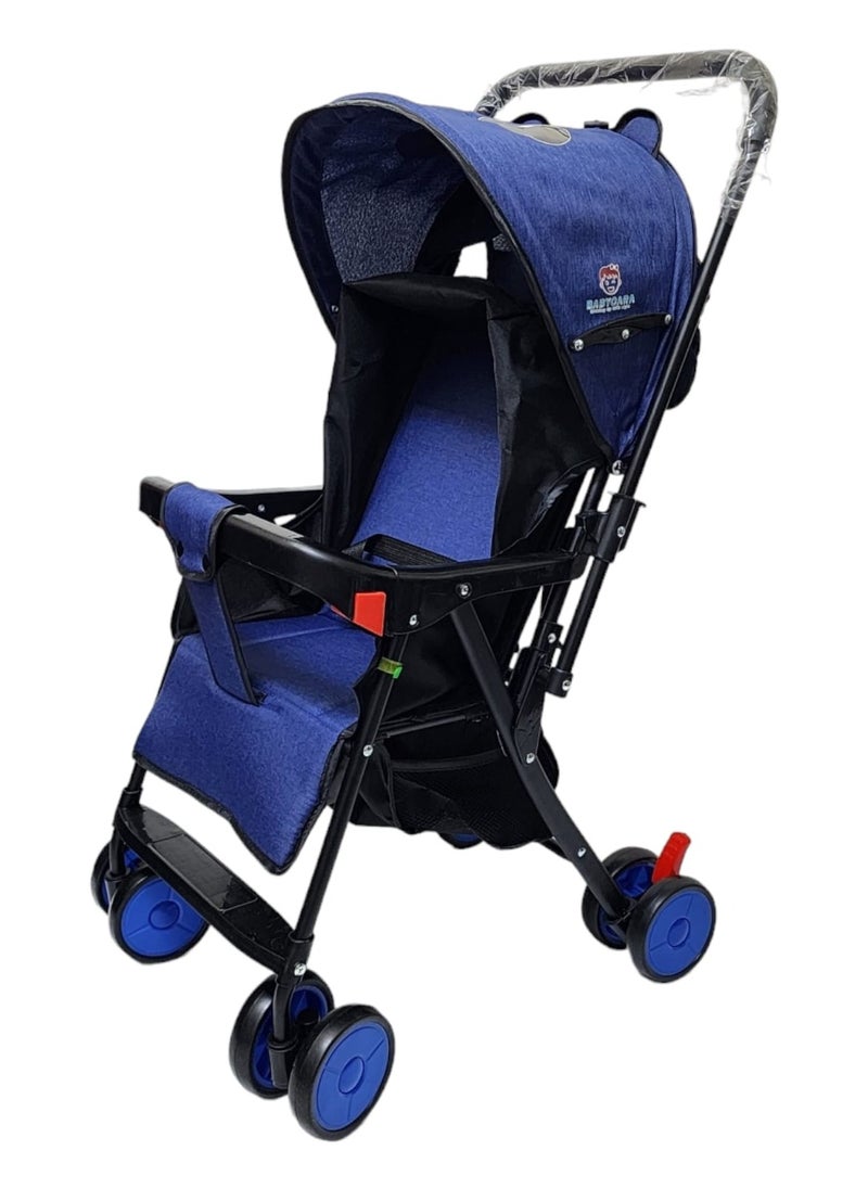 BABYCARA - Lightweight Stroller with Adjustable Seat and Convenient Storage Basket - Image 1