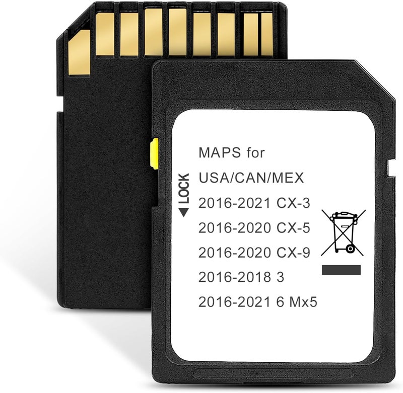 RVgolf Latest Version Navigation Car GPS SD Card for Mazda Vehicles - Image 1