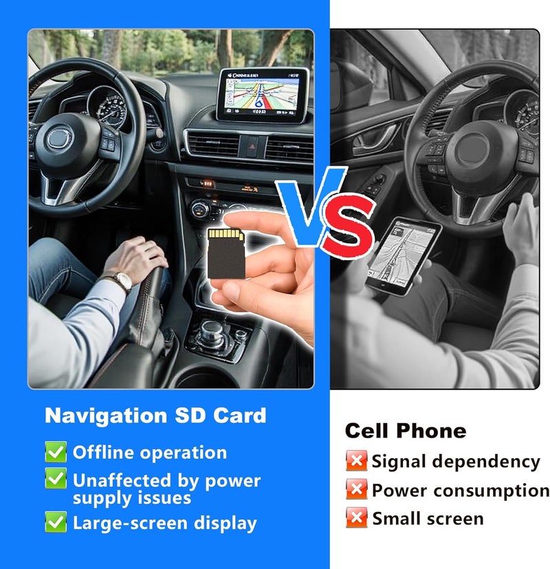 RVgolf Latest Version Navigation Car GPS SD Card for Mazda Vehicles - Image 5