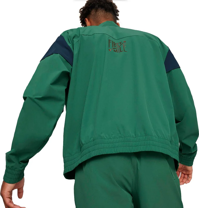 بوما M First Mile Men's Claret Red Running Jacket 52500837