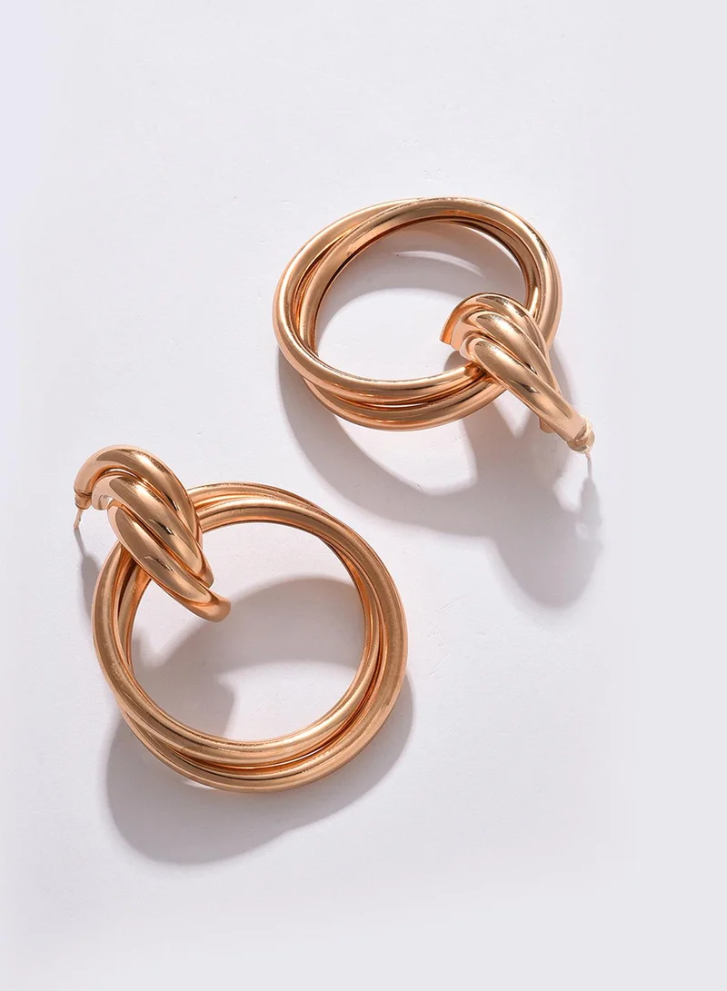 Sohi  Contemporary Artificial Hoop Earring Jewellery for Women | Best Price UAE
