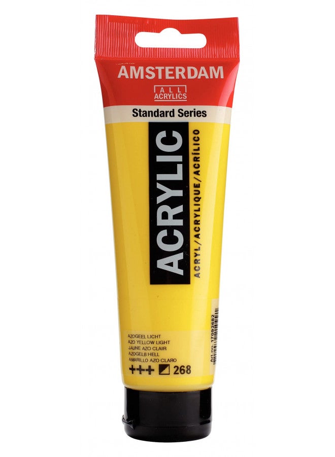 Amsterdam Standard Series Acrylic Tube 120 ml Azo yellow light 268 (17092682) - Image 1
