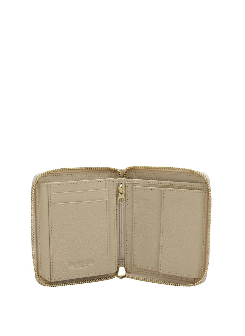 Da Milano  Da Milano Genuine Leather White Ladies Wallet for Women | Best Price UAE