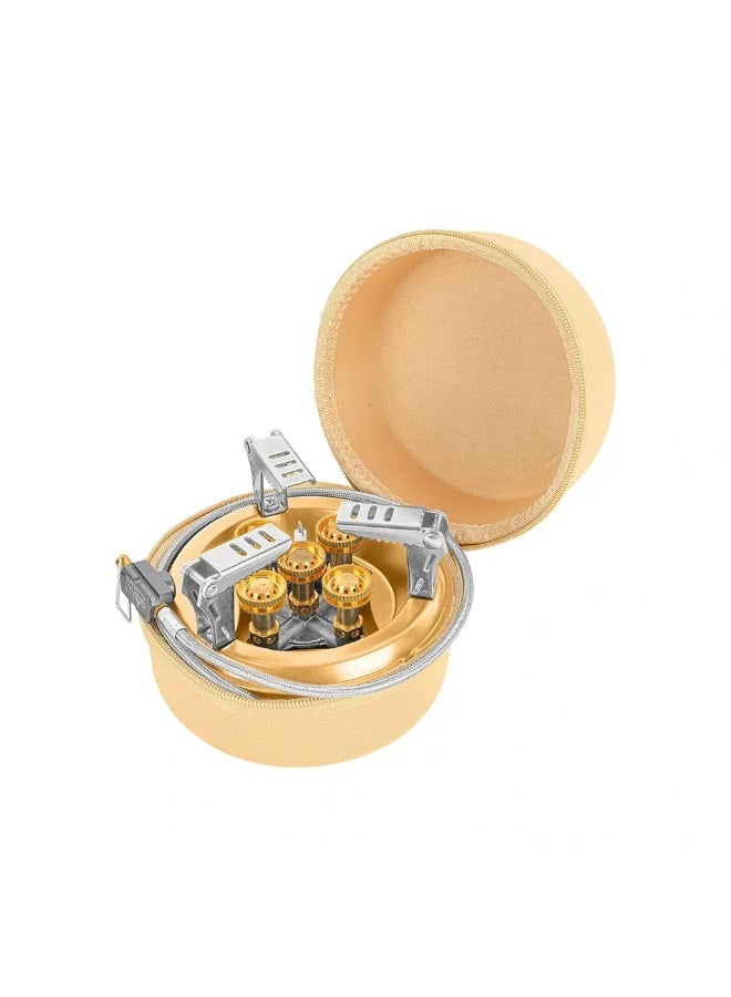 ALGHAFA Al Meshab Folding Camping Gas Stove – Portable Compact Outdoor Cooker with saving bag - Precision Flame Control – Lightweight Travel Stove – ALGHAFA - Image 1