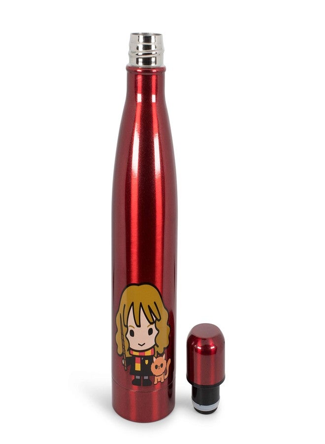 Harry Potter Hermione Aluminum Sleek Insulated 16 Ounce Water Bottle For Girls, Boys & Kids - Leakproof Lids & Sweat Proof Drinking Bottle - Great for Outdoor Sports, Hiking, Cycling, Travel & Picnic - Image 3