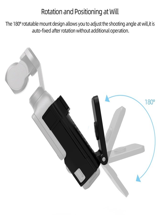ITOTIN Magnetic Mount Stand Compatible for DJI Osmo Pocket 3 - Image 4