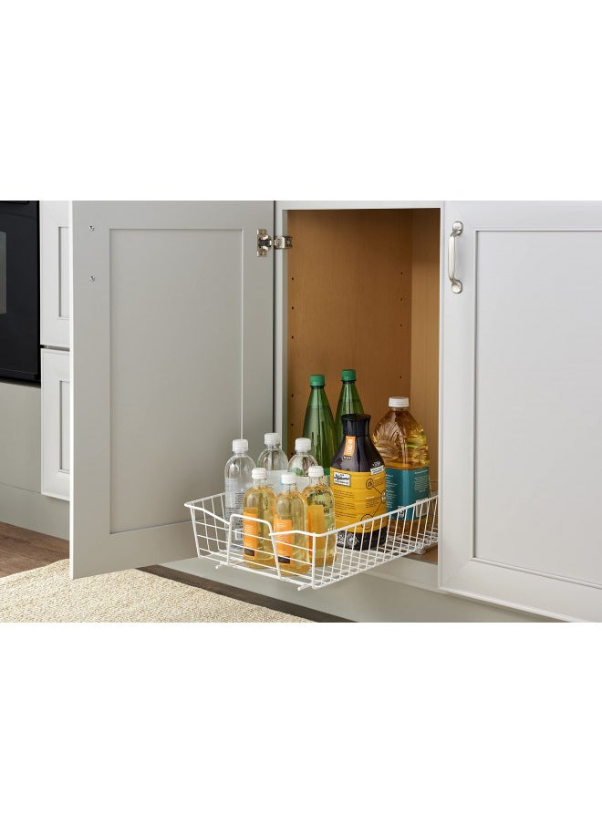 ClosetMaid 53052 14-Inch Wide Cabinet Organizer, White