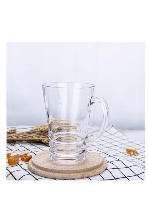 Glass cup for hot drinks. (170 ml) - 6 pcs