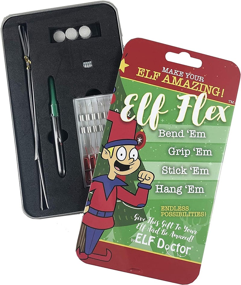 Elf Doctor Flex Upgrade Kit: Make Your Elf Amazing! This Kit Will Make Your Elf Flexible and Bendable! You Will Be Able to Bend, Grip, Stick, and Hang - Image 1