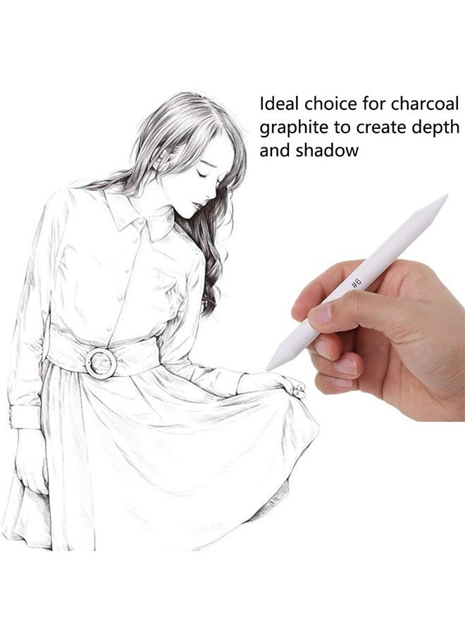 LENND - 13 PCS Blending Stumps and Tortillions Paper Art Blenders ,with Sandpaper Pencil Sharpener Pointer for Student Artist Charcoal Sketch Drawing Tools - Image 1