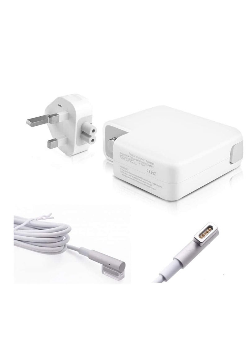 Generic - 60W 16.5V 3.65A Replacement Magsafe AC Power Adapter Charger for Apple 13in MacBook Pro - Image 1