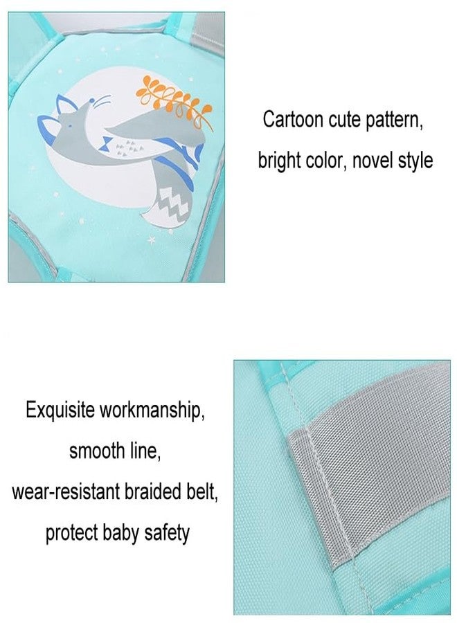 Stoyobe® Anti-Fall Breathable Child Safety Strap Kids Safety belt for two wheeler - Adjustable Kids Safety Belt, Secure Riding Harness for Toddlers, Lightweight & Comfortable Baby Support Strap (Age of use: 9 months to 12 years old) (3D Breathable Blue) - Image 3
