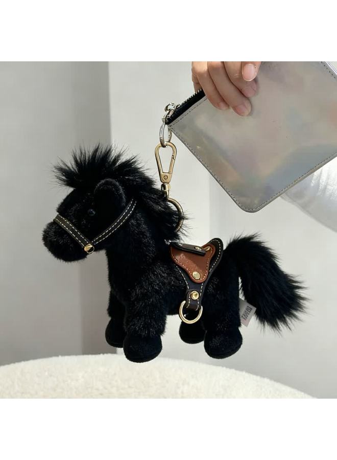 Weltston Year Of The Horse Mascot Plush Toy Zodiac Horse Doll New Year Gift Keychain - Image 2