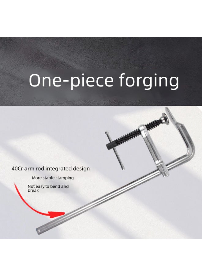 Tian Da Work Woodworking Multi-function Clamp Fixed Heavy Duty T-handle Clamp Tightener Tool-Specification Model:TDF01-400 * 100-D (guide Rod 19.5*9.5)  - Image 3