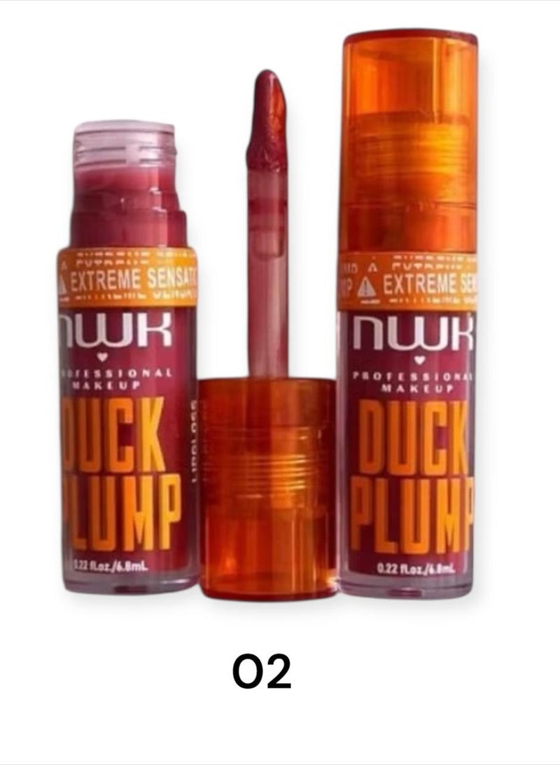 إن دابليو كيه أحمر شفاه داك بلامب فول ليبس - نود سوينغ-02 - Image 2