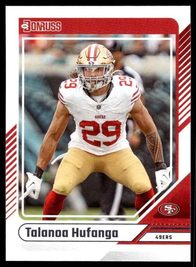 2024 Donruss #223 Talanoa Hufanga NMMT 49ers - Image 1