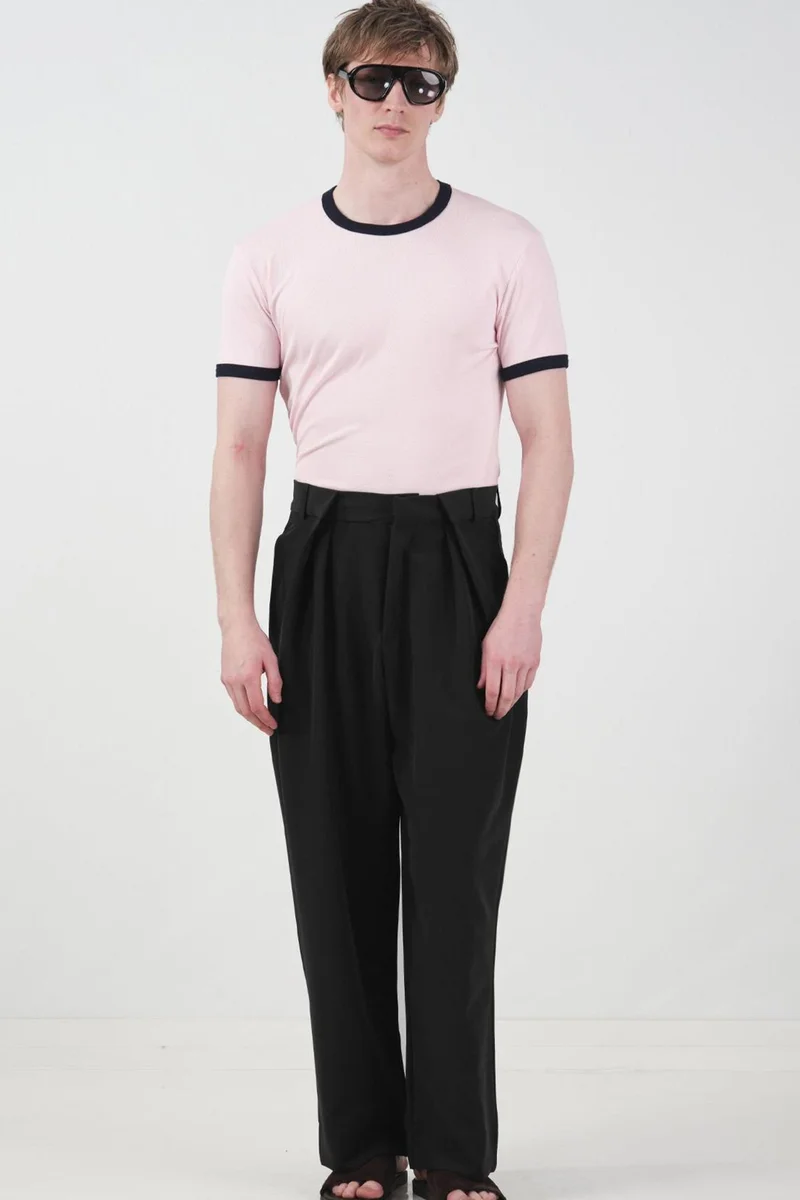 Giesto Black GIESTO Men's Straight-Leg Suit Pants for Men | Best Price UAE