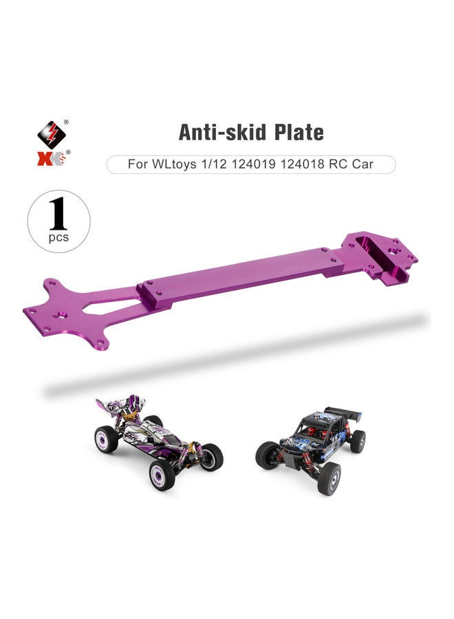 NIBEMINENT RC Car Anti-skid Plate Aluminium Alloy Radio Tray 10.5x1.5x8cm - Image 4