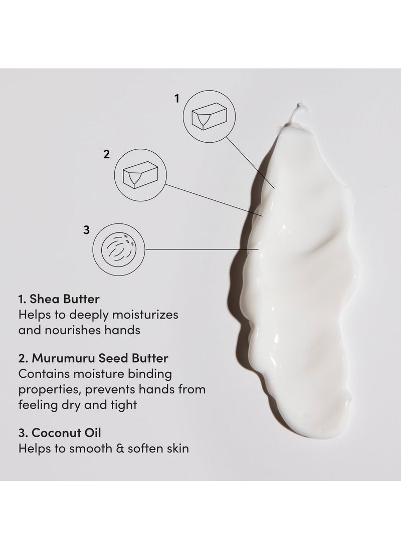 Ouai - Hand Cream Thick Creamy Balm with Coconut Oil Murumuru Butter and Shea Butter Hydrating Moisturizer for Soft Hands Use Daily to Deeply Nourish Skin 88ml - Image 1