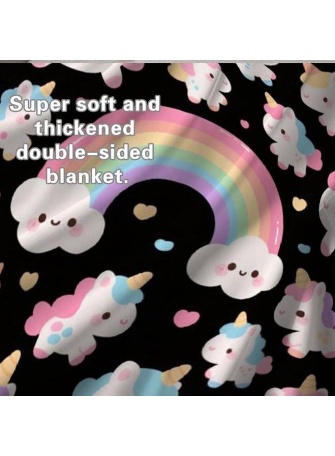 general Children's or student cartoon flannel thin blanket (warm and comfortable, suitable for sleep, games) 100cm*150cm - 1075 - Image 5