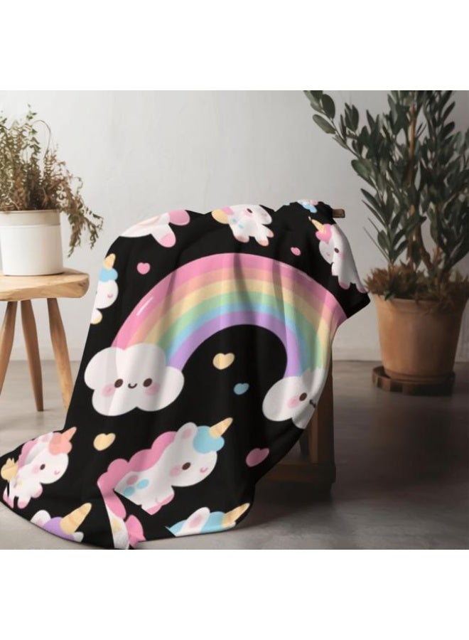 general Children's or student cartoon flannel thin blanket (warm and comfortable, suitable for sleep, games) 100cm*150cm - 1075 - Image 3