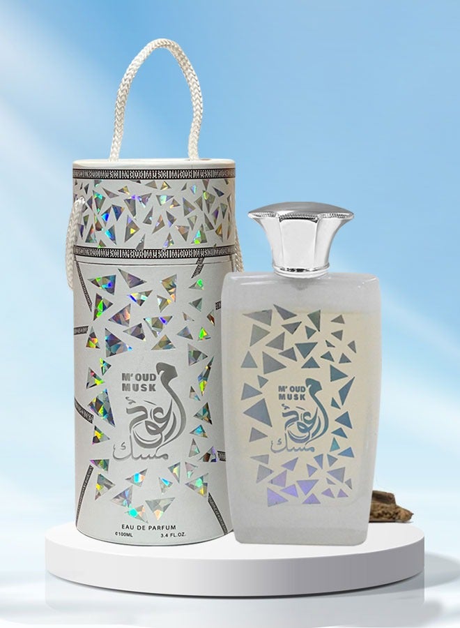 Al Hunaidi Perfumes M Oud Musk Unisex Perfume Eau De Parfum 100ml - Image 3