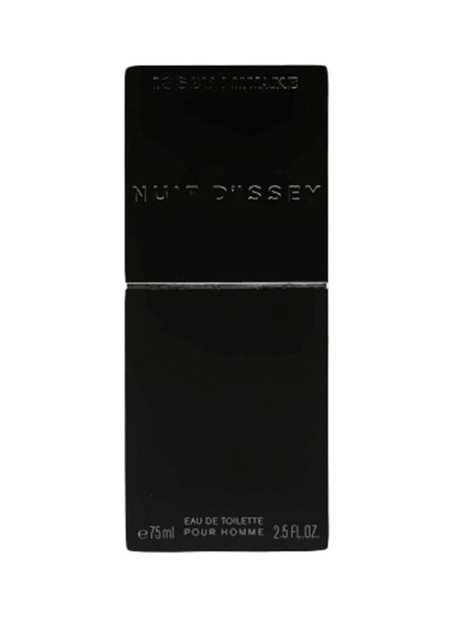 ISSEY MIYAKE Nuit D'issey EDT 75ml - Image 3