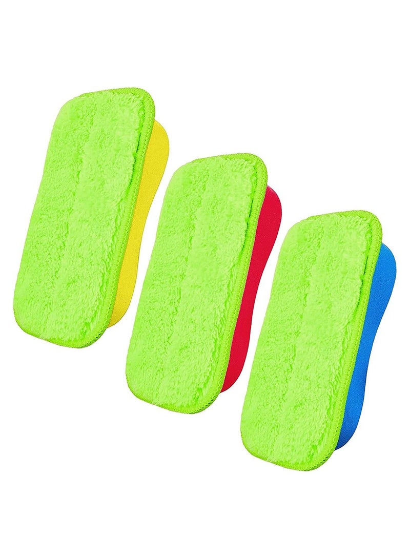 3Pack Microfiber Chalk Eraser Washable Whiteboard Blackboard Eraser Dry Erase - Image 1
