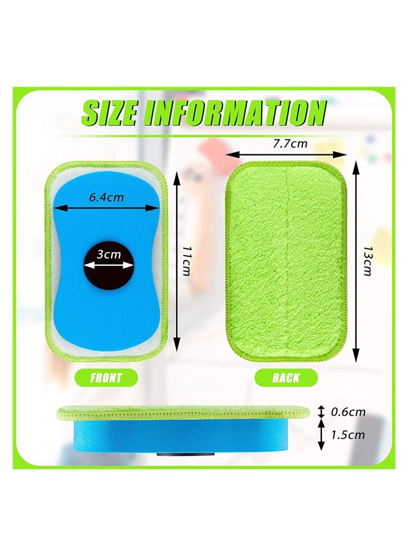 3Pack Microfiber Chalk Eraser Washable Whiteboard Blackboard Eraser Dry Erase - Image 2