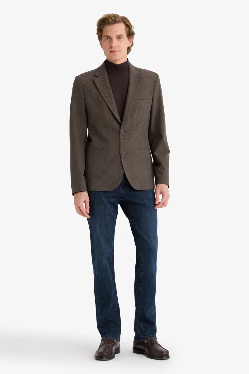 Defacto  Modern Fit Blazer for Men | Best Price UAE
