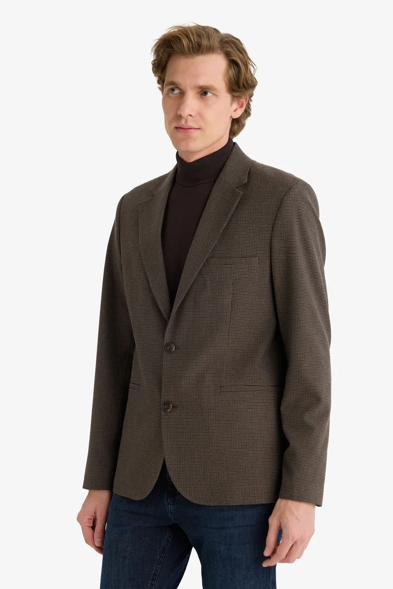 Defacto  Modern Fit Blazer for Men | Best Price UAE