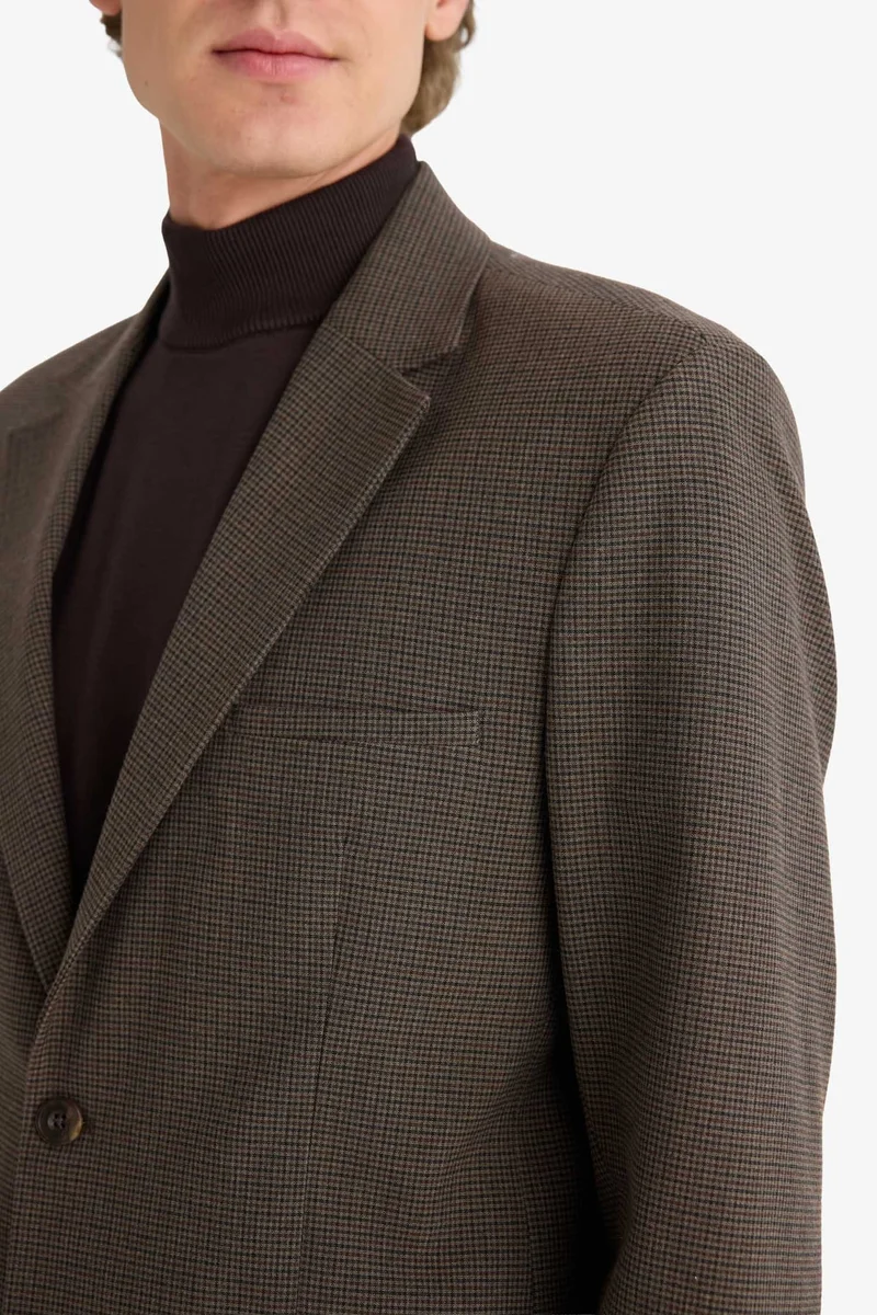 Defacto  Modern Fit Blazer for Men | Best Price UAE
