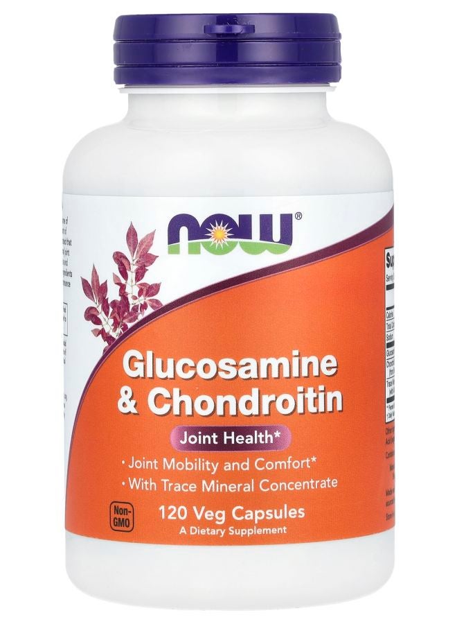 now Glucosamine & Chondroitin 120 Veg Capsules