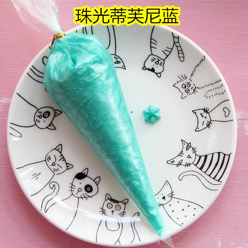 Generic 100g bag pearlescent glue simulation pearlescent cream mobile phone shell material special glue PEARL TIFFANY BLUE