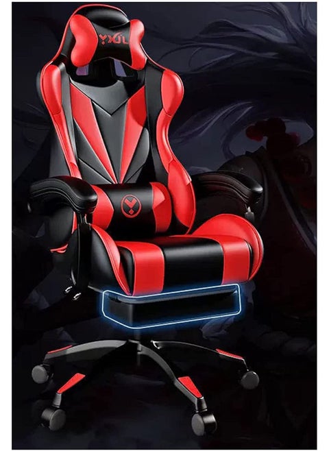 Ergonomic Office Gaming Chair High Back Computer Chair with Footrest 360° Swivel and Lumbar Support