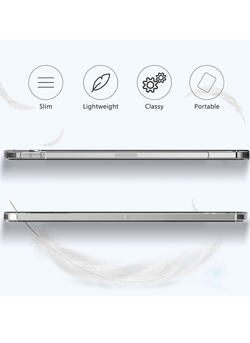 MIGOFAST 12.9 inch iPad Pro Case (2022 2020  6th/5th/4th Gen  Classic Clear Tablet Cover Shockproof TPU Gel Silicone Slim and Protable  - Image 4