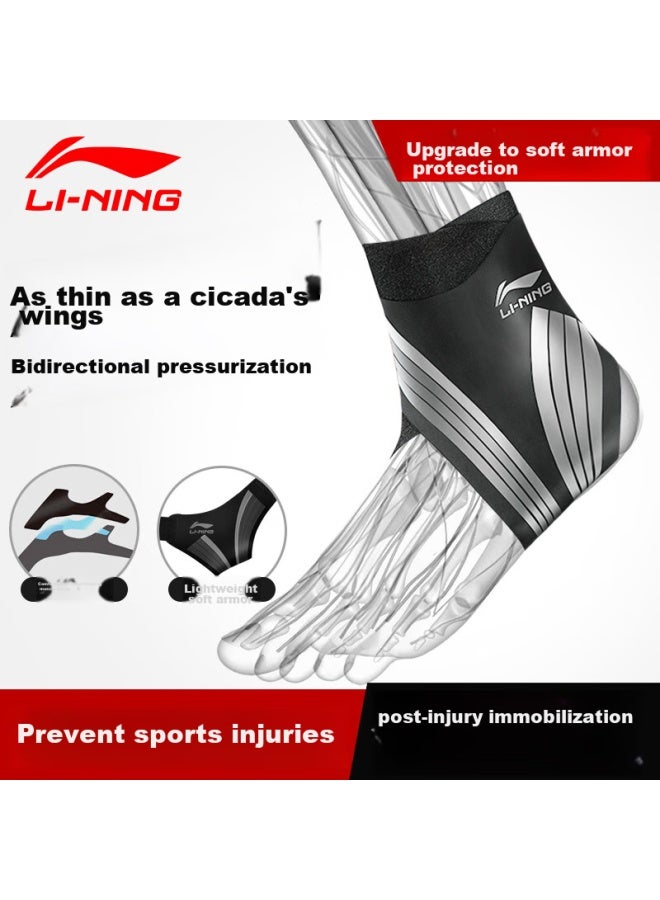 Li-Ning Li-ning Ankle Brace, Sprain Protection, Recovery Sleeve, Sports Basketball Anti-sprain, Post-injury Fixation, Ultra-thin Ankle Support  - Image 1