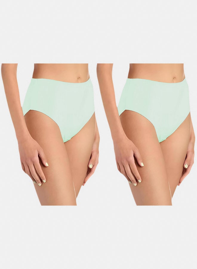 Dahab Cotton Set Of 2 Pieces Plain Brief For Women - Image 1