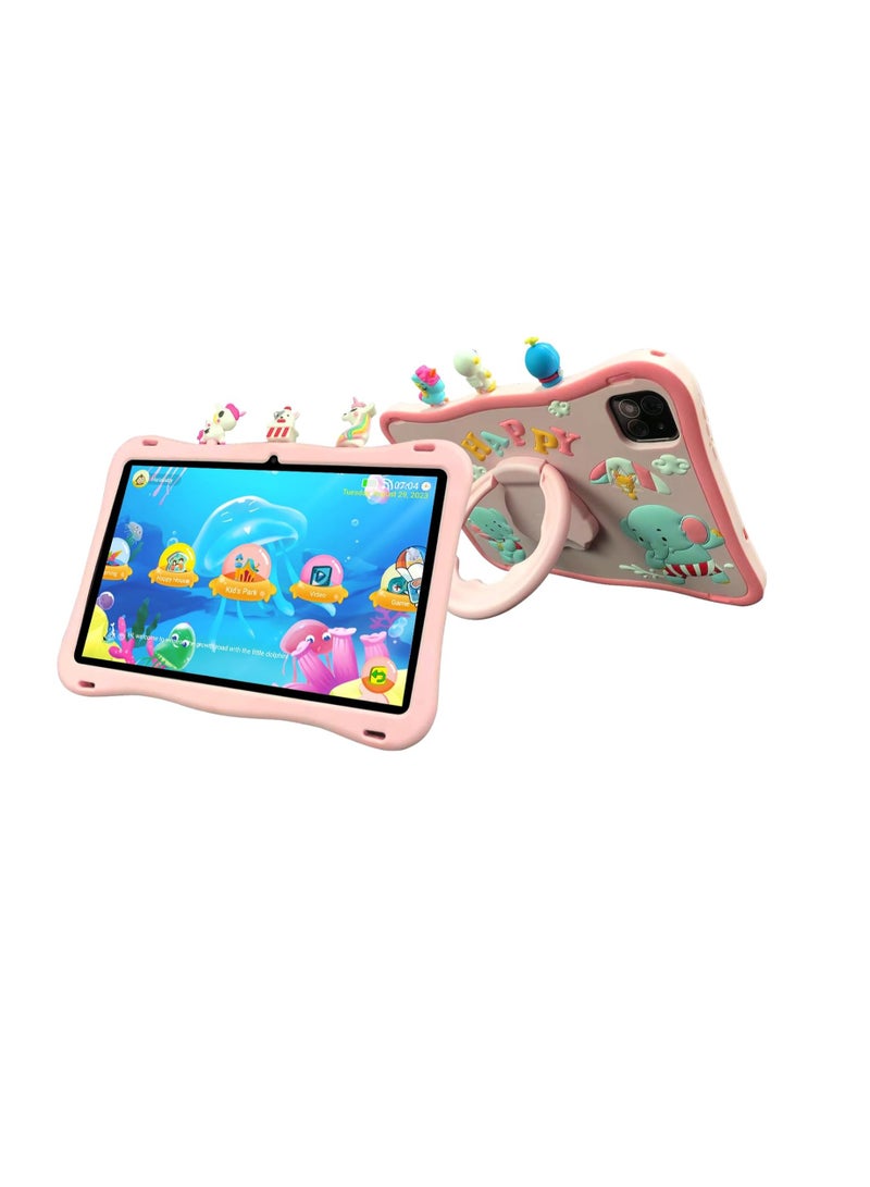 Oteeto Tab 10 Kids 10.1 Inch Display Tablet With 8 GB RAM 256 GB ROM and 8000 mAh Battery - Pink - Image 2