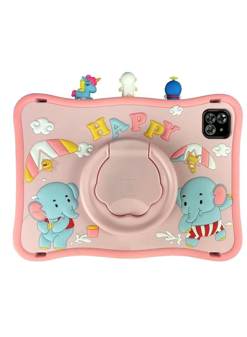 Oteeto Tab 10 Kids 10.1 Inch Display Tablet With 8 GB RAM 256 GB ROM and 8000 mAh Battery - Pink - Image 1