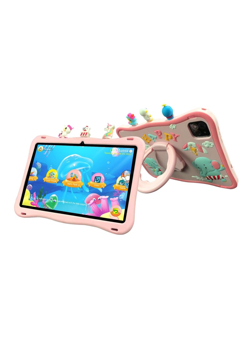 Oteeto Tab 10 Kids 10.1 Inch Display Tablet With 8 GB RAM 256 GB ROM and 8000 mAh Battery - Pink - Image 3