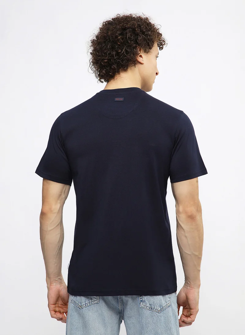 BEVERLY HILLS POLO CLUB  Graphic Crew Neck T-Shirt for Men | Best Price UAE