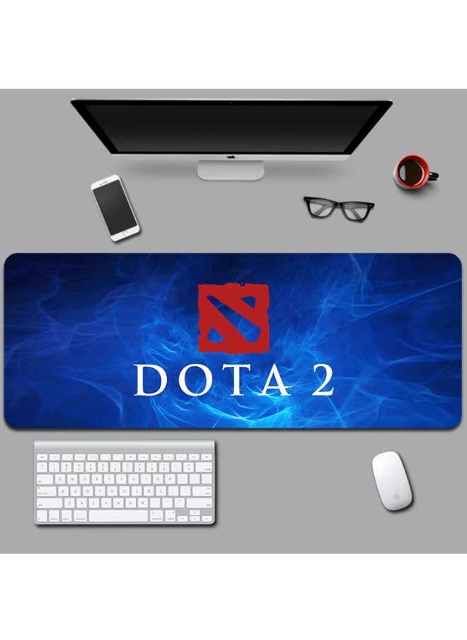 Generic Knife Tower DOTA Gaming Mouse Pad Large Thickened Lock Edge Covered Internet Bar Table Mat Learning Table Mat Wholesale-Color:800X300X2mm Lock Edge-Pattern:Turret 38  - Image 3