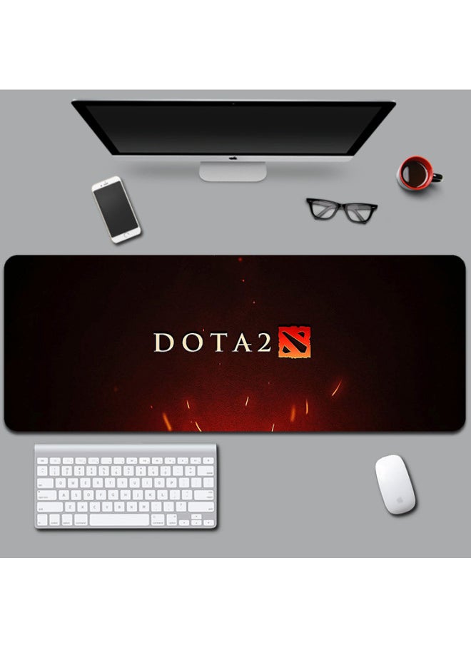 Generic Knife Tower DOTA Gaming Mouse Pad Large Thickened Lock Edge Covered Internet Bar Table Mat Learning Table Mat Wholesale-Color:800X300X2mm Lock Edge-Pattern:Turret 38  - Image 5