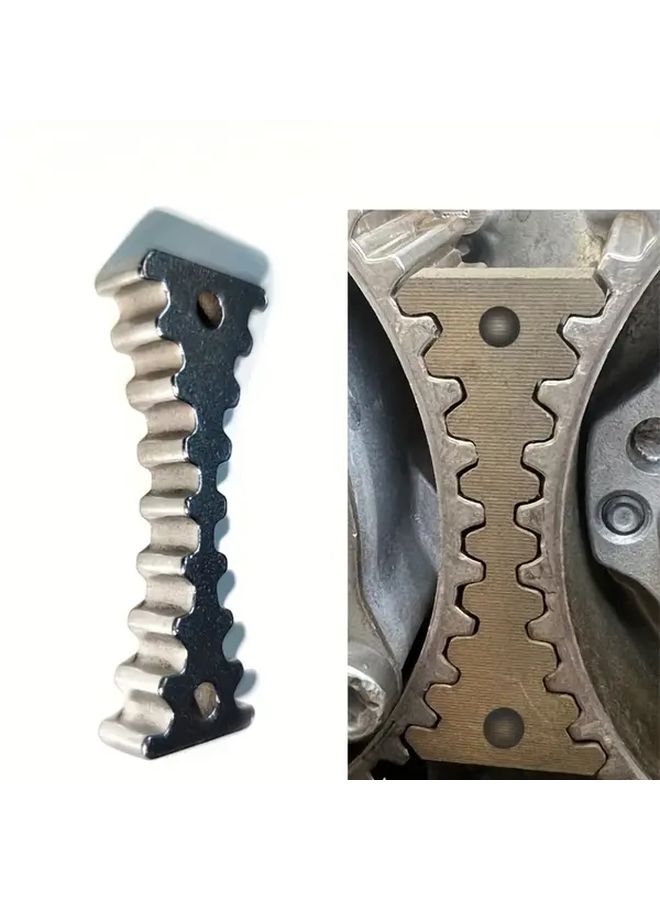 1pc Car Timing Tool Set Alloy Steel Handheld Timing Belt Pulley Fastening Tool With Handle For Timing Camshaft Fixed Engine Belt - Image 1