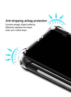 Wtech Honor X9c 5G 2024 / Honor Magic7 Lite 5G 2025 TPU Bumper Corners with Hard PC Case Cover - Clear  - Image 4