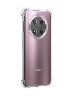 Wtech Honor X9c 5G 2024 / Honor Magic7 Lite 5G 2025 TPU Bumper Corners with Hard PC Case Cover - Clear  - Image 3