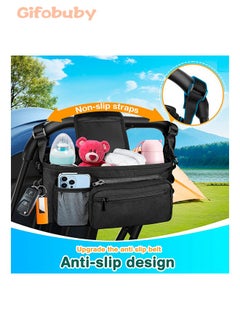 Universal Stroller Organizer with Cup Holder Detachable Phone Bag and Shoulder Strap, Stroller Caddy Fits for Stroller Like and Pet Stroller - pzsku/ZC7CDE267D7F79F0DA4E2Z/45/_/1721706992/6842beee-f18a-4ffb-88ec-7a719595a767